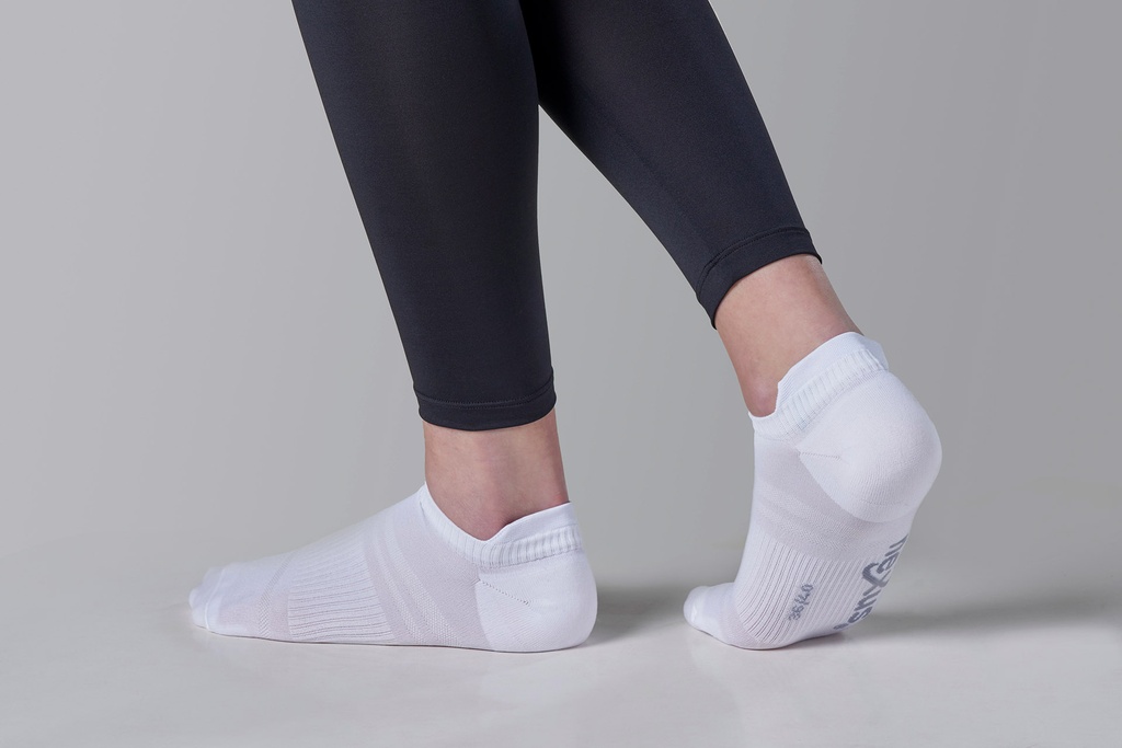 [01302] Paljari Sneaker Socken mit Bio-Infrarot Faser, Unisex; Farbe: weiß