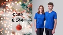 [00460 KB] Paljari T-Shirt mit Bio-Infrarot Faser, UNISEX; Farbe: königsblau V-Ausschnitt WA